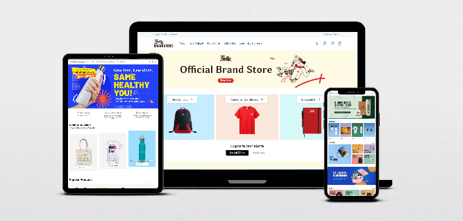White-Labeled Store Mockup